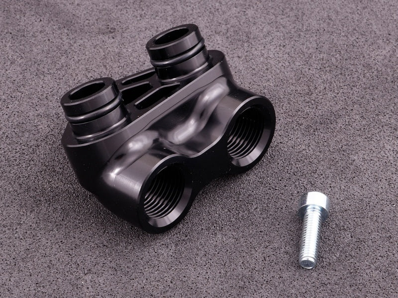 8HP oil cooler adapter BMW N54/N55, N63 AND N73/N74 - TYPE 2 (22001002)