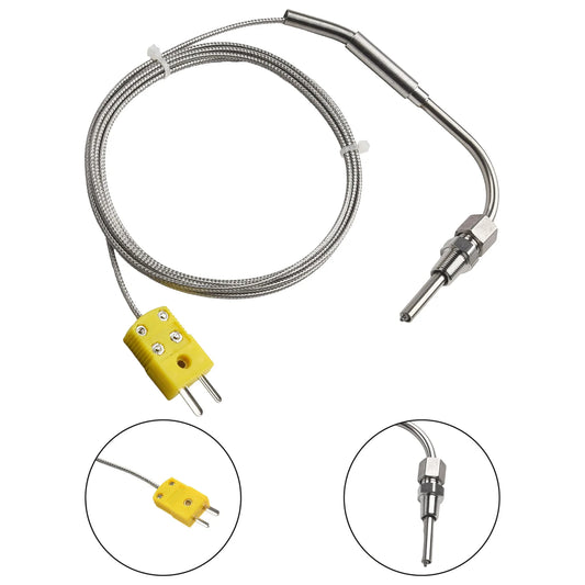 Stainless K-type EGT Sensor - 1/8 NPT 5mm diameter open tip