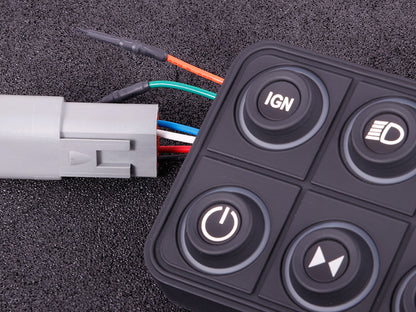 MaxxECU - CAN keypad multi color LED