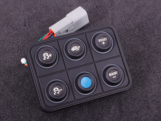 MaxxECU - CAN keypad multi color LED